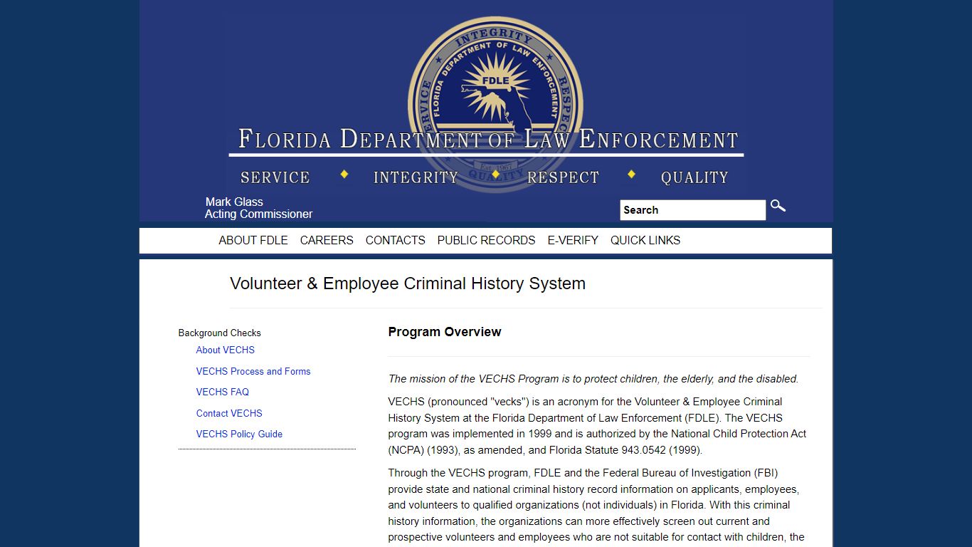 Background Checks - fdle.state.fl.us